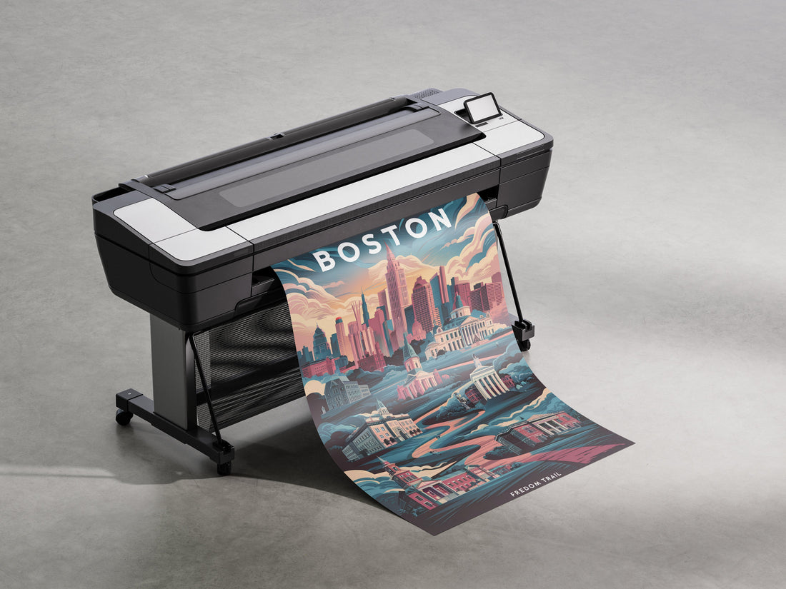 🖨️ How to Print and Frame Digital Posters at Home – A Step-by-Step Guide